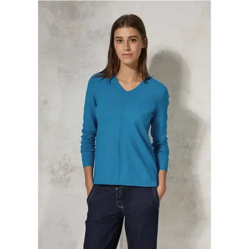 Kuscheliger V-Neck Pullover - cecil - Modalova