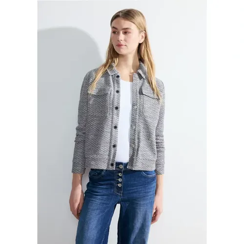 Bouclé Jacke - cecil - Modalova