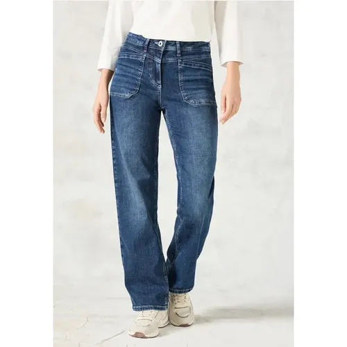 Jeans mit Patch Pockets - cecil - Modalova