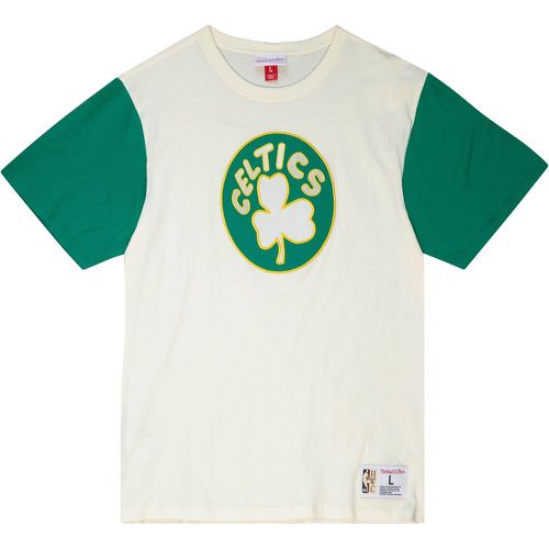 T-Shirt Boston Celtics NBA Color Blocked - Mitchell & Ness - Modalova