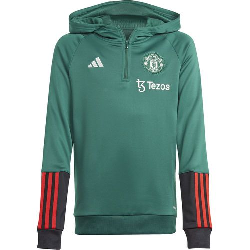 Felpa con cappuccio per bambini Manchester United 2023/24 - Adidas - Modalova