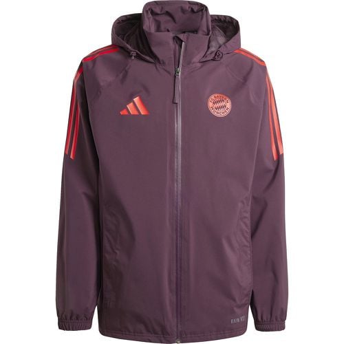 Giacca impermeabile con cappuccio Bayern Munich Tiro 2024/25 - Adidas - Modalova