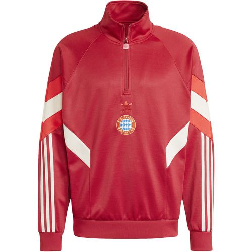 Felpa con 1/4 di cerniera Bayern Monaco 2024/25 - Adidas - Modalova