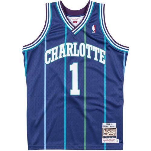 Maglia autentica Charlotte Hornets Muggsy Bogues 1994/95 - Mitchell & Ness - Modalova