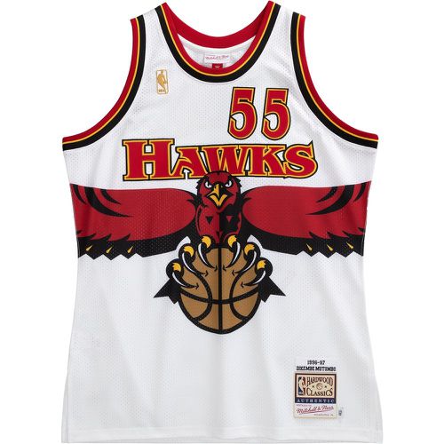Jersey Atlanta Hawks Authentic Dikembe Mutombo 1996-97 - Mitchell & Ness - Modalova