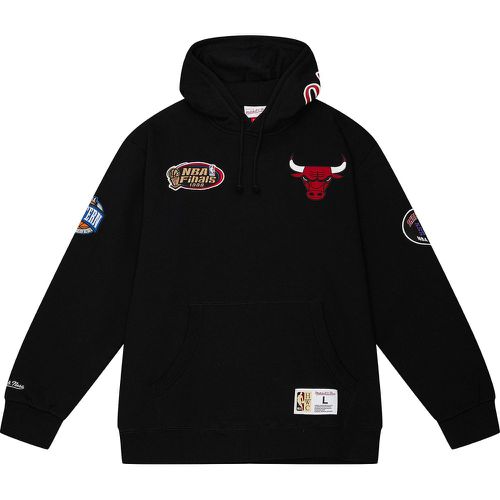 Felpa Chicago Bulls con cappuccio Hometown Fleece - Mitchell & Ness - Modalova