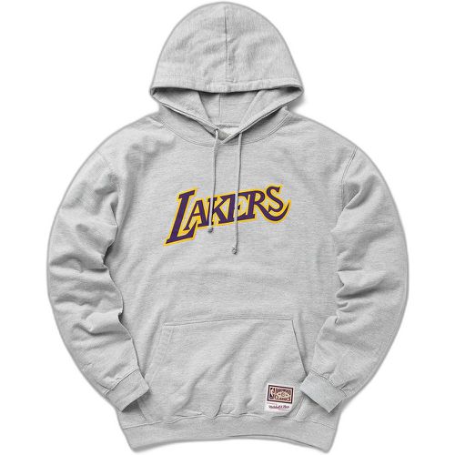 Felpa con cappuccio Los Angeles Lakers NBA Team Logo - Mitchell & Ness - Modalova