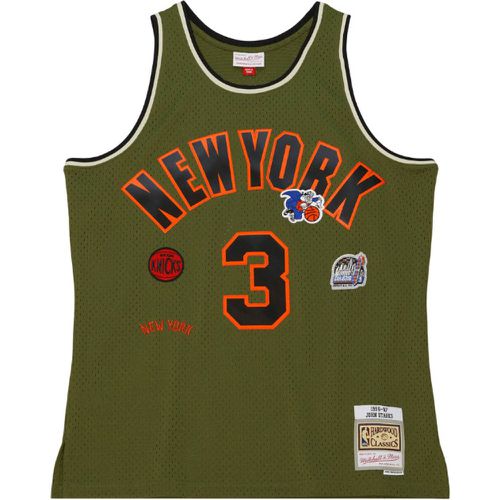 Maglia New York Knicks NBA Flight Swingman 1996 John Starks - Mitchell & Ness - Modalova