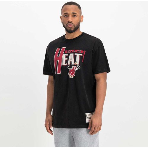 T-shirt Miami Heat - Mitchell & Ness - Modalova