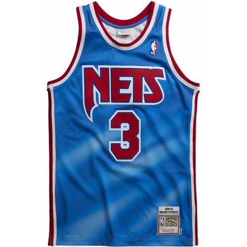 Jersey New Jersey Nets nba authentic Drazen Petrovic 1990/91 - Mitchell & Ness - Modalova