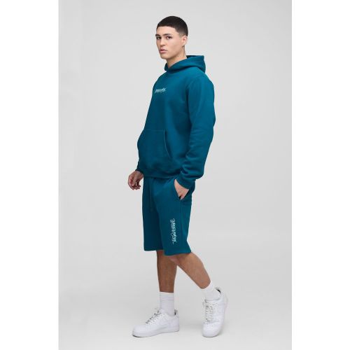 Survêtement slim avec short - Limited Edition - S - Boohooman - Modalova