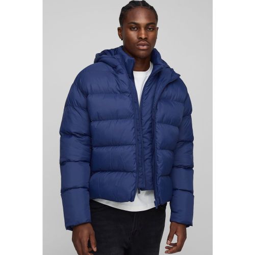 Doudoune oversize à capuche - S - Boohooman - Modalova