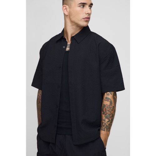 Oversized al Seersucker Shirt - Technic - Modalova