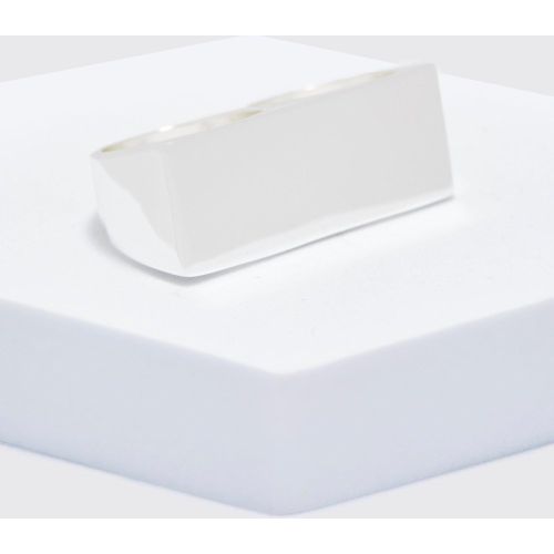 Bague double - S/M - Boohooman - Modalova