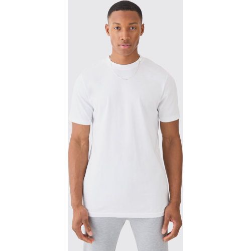 T-shirt cintré basique - XL - Boohooman - Modalova