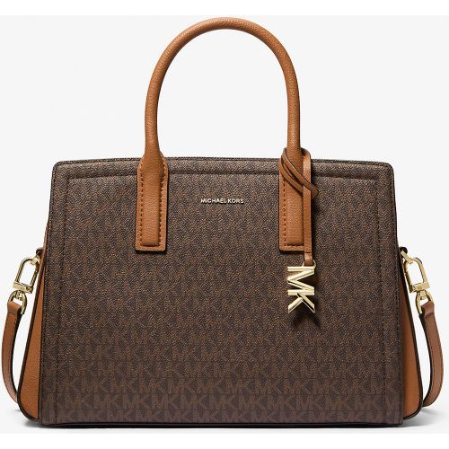 MK Sac Laila de taille moyenne à logo Signature - Michael Kors - MICHAEL Michael Kors - Modalova