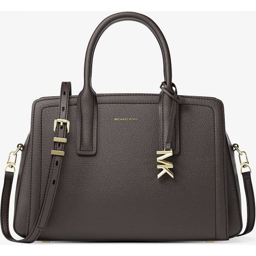 MK Sac Laila de taille moyenne en cuir - Michael Kors - MICHAEL Michael Kors - Modalova