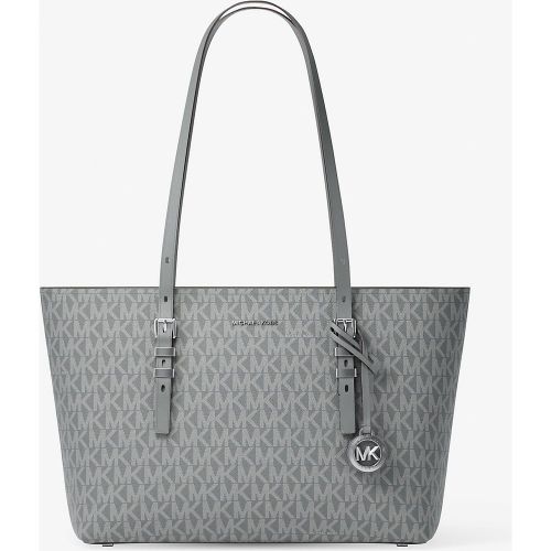 MK Cabas Quinn de taille moyenne en cuir à logo Signature - Michael Kors - MICHAEL Michael Kors - Modalova