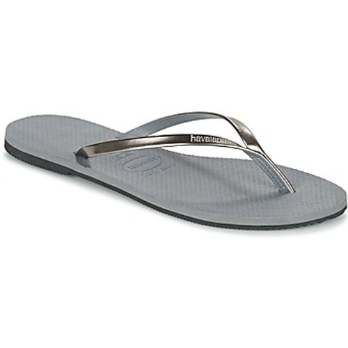 YOU METALLIC women's Flip flops / Sandals (Shoes) in - Havaianas - Modalova