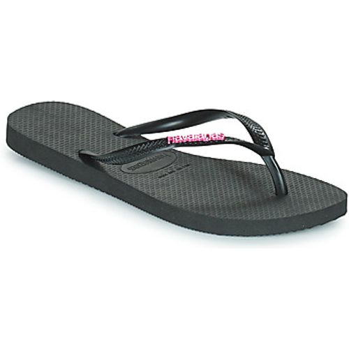 SLIM LOGO METALLIC women's Flip flops / Sandals (Shoes) in - Havaianas - Modalova