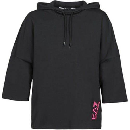 TRAIN GRAPHIC SERIES W HOODIE CN GRAPHIC INSERT women's Sweatshirt in - Emporio Armani EA7 - Modalova