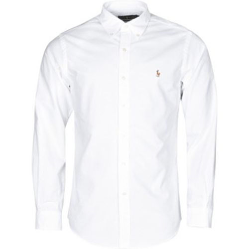 CHEMISE AJUSTEE EN OXFORD COL BOUTONNE LOGO PONY PLAYER MULTICO men's Long sleeved Shirt in - Polo Ralph Lauren - Modalova