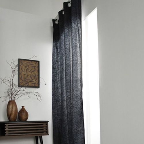 Rideau à oeillets 140/240 coton Teranga Navy Inaya 's Curtains, blinds in - Today - Modalova