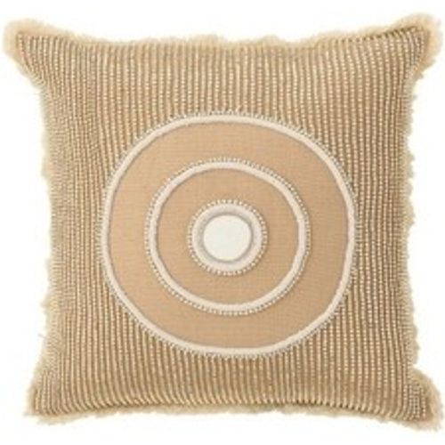 COUSSIN CERCLE IBIZ CO BLA/BEI (49.5x49.5x4cm) 's Pillows in - J-line - Modalova