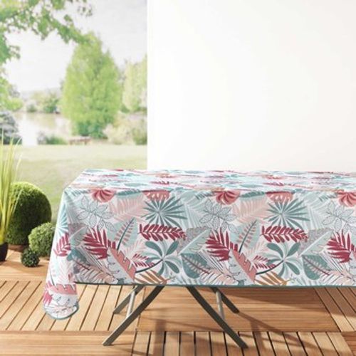 NAPPE RECTANGLE 150 x 240 CM POLYESTER IMPRIME JACALA BLANC 's Tablecloth in - Douceur d intérieur - Modalova