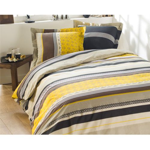 QUEENIE MOUTARDE 240x220 's Bed linen in - Calitex - Modalova