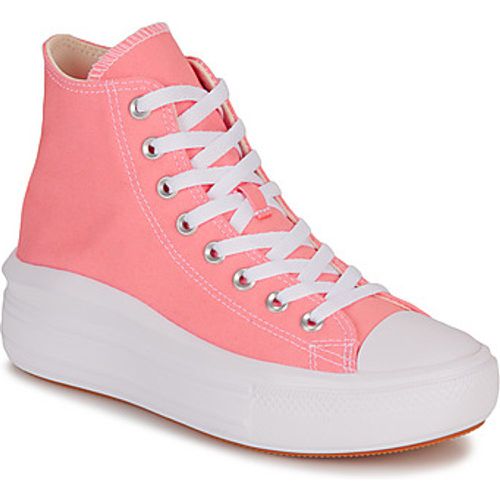 CHUCK TAYLOR ALL STAR MOVE PLATFORM SEASONAL COLOR-LAWN FLAMINGO women's Shoes (High-top Trainers) in - Converse - Modalova