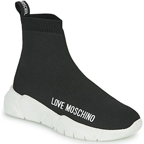 SOCKS women's Shoes (High-top Trainers) in - Love Moschino - Modalova