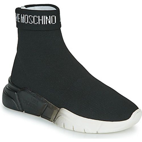 SOCKS women's Shoes (High-top Trainers) in - Love Moschino - Modalova