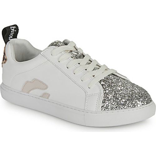 BETTYS ROSE GLITTER SILVER women's Shoes (Trainers) in - Bons baisers de Paname - Modalova