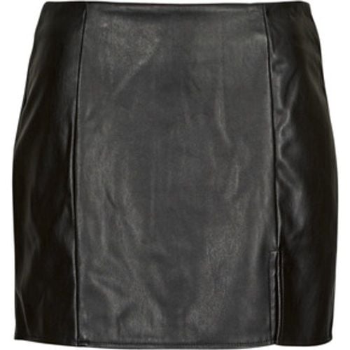 ONLLENI FAUX LEATHER SLIT SKIRT PNT women's Skirt in - Only - Modalova