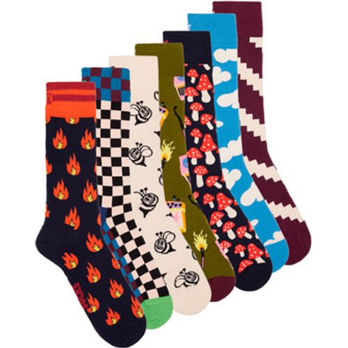 WILD WEEK SOCKS X7 men's High socks in - Happy Socks - Modalova