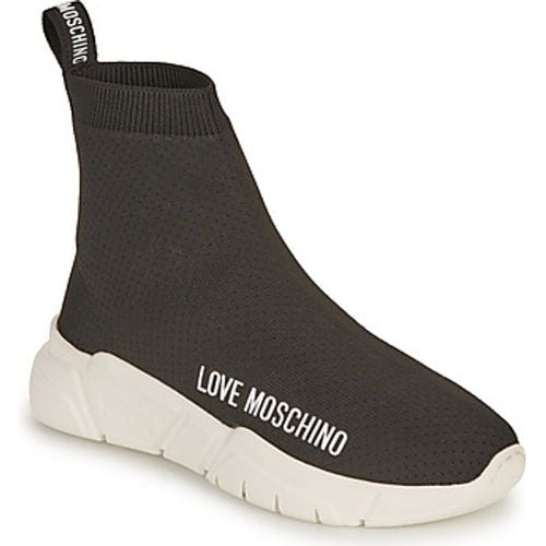 SOCKS women's Shoes (High-top Trainers) in - Love Moschino - Modalova