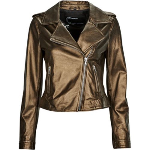 KITTY METAL women's Leather jacket in - Oakwood - Modalova