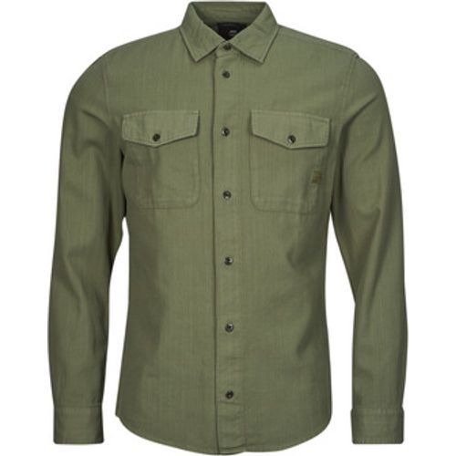 Marine slim shirt ls men's Long sleeved Shirt in - G-Star Raw - Modalova