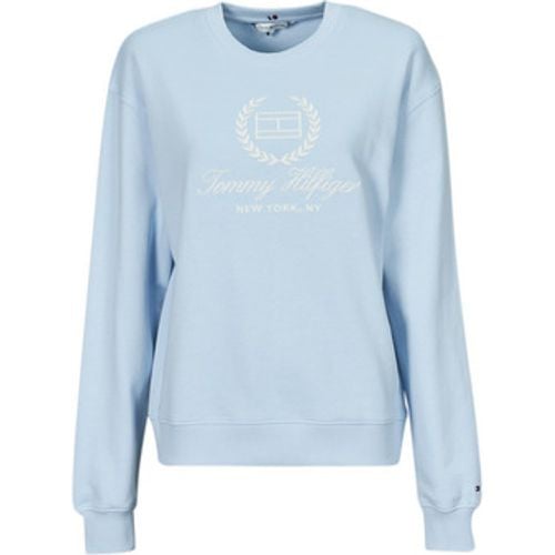 REG FLAG SCRIPT CNK SWTSHRT women's Sweatshirt in - Tommy Hilfiger - Modalova