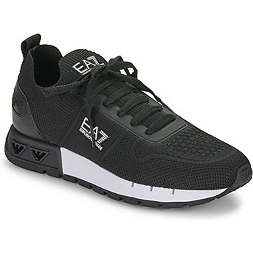 BLK WHT LEGACY KNIT men's Shoes (Trainers) in - Emporio Armani EA7 - Modalova