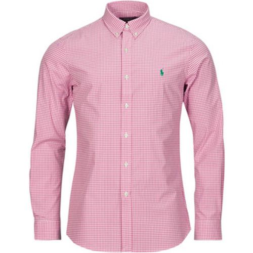 CHEMISE AJUSTEE SLIM FIT EN POPELINE RAYE men's Long sleeved Shirt in - Polo Ralph Lauren - Modalova