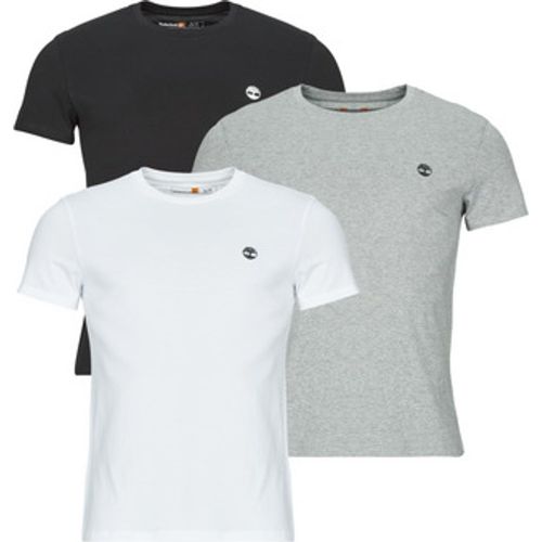 SS 3xPack Basic Jersey Crew Tee Slim men's T shirt in - Timberland - Modalova