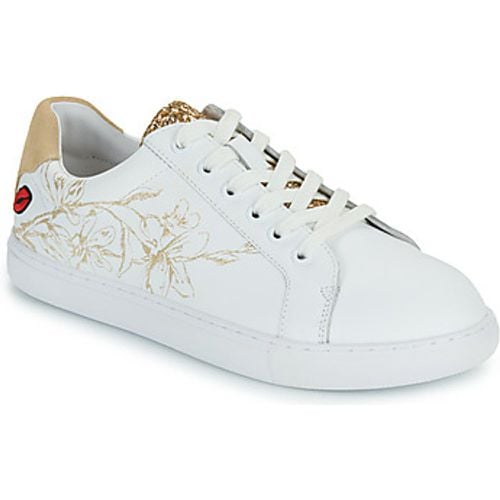 SIMONE GOLD FLOWERS women's Shoes (Trainers) in - Bons baisers de Paname - Modalova