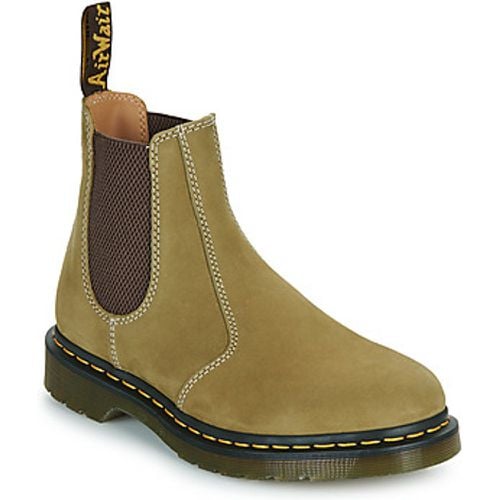 OLIVE THUMBLED NUBUCK women's Mid Boots in - Dr. Martens - Modalova