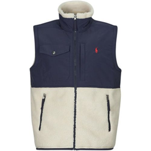 POLAIRE SHERPA ZIPPEE SANS MANCHE men's Fleece jacket in - Polo Ralph Lauren - Modalova