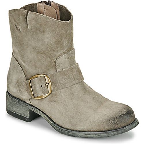 MONS-001LP-SERRAJE-GRIS women's Low Ankle Boots in - YOKONO - Modalova