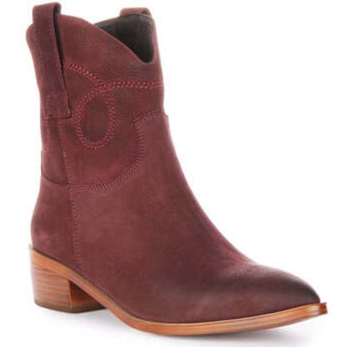 Justinreess Womens Short Pointed Pull On Short Cowboy Boots women's Boots in - Justinreess England - Modalova