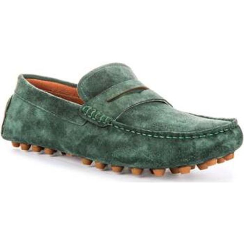 Mens Slip On Suede Comfort Drivinhg Shoes men's Slip-ons (Shoes) in - Justinreess England - Modalova