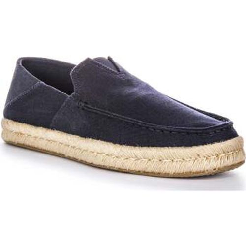 Alonso Heritage Canvas Navy For Men men's Slip-ons (Shoes) in - TOMS - Modalova